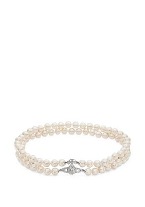 Vivienne Westwood Graziella pearl choker - Silver