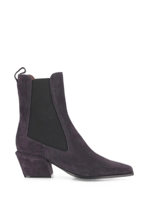 Paris Texas Bettina suede ankle boots - Purple