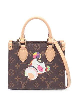Louis Vuitton Pre-Owned x Takashi Murakami 2010s BB On-The-Go two-way handbag - Brown