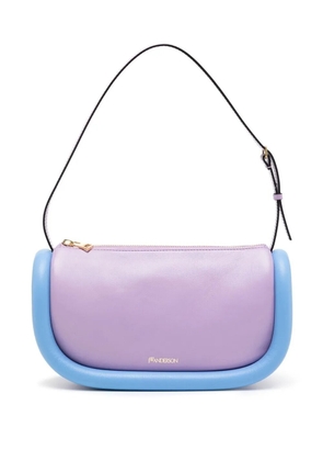 JW Anderson Bumper-15 colour-block shoulder bag - Purple