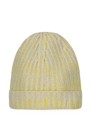 Malo ribbed-knit cashmere beanie hat - Neutrals