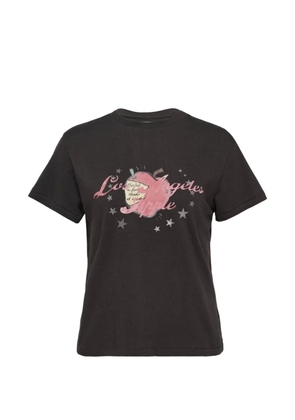 GLOWNY graphic-print T-shirt - Black
