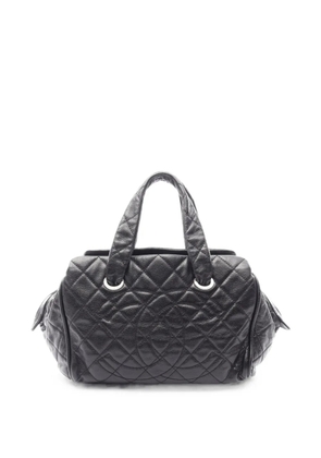 CHANEL Pre-Owned 2006-2008 Matelassé shoulder bag - Black