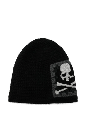 Mastermind World logo-motif beanie - Black