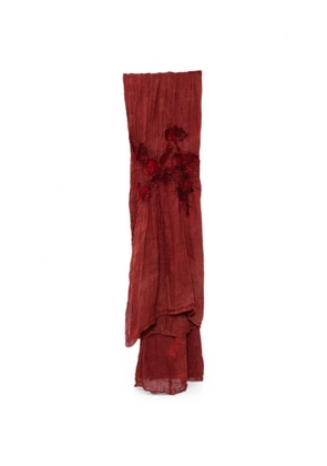 BIEK VERSTAPPEN felted scarf - Red