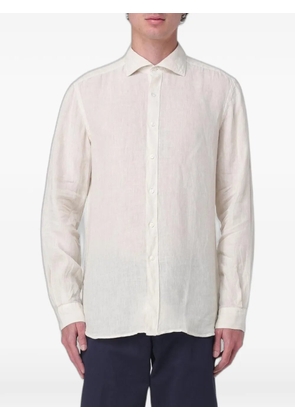 Fay linen shirt - Neutrals