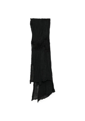 BIEK VERSTAPPEN felted scarf - Black