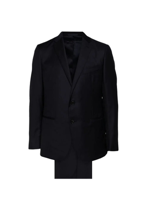Caruso notched-lapel single-breasted suit - Blue