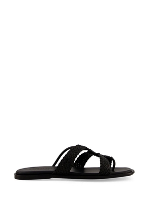 Hereu Lina woven sandals - Black