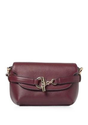 Lauren Ralph Lauren leather shoulder bag - Brown