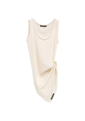 PEPA SALAZAR asymmetric knotted tank top - Neutrals