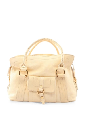 Celine Pre-Owned 2000s Macadam leather handbag - Neutrals