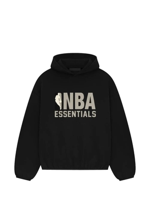 FEAR OF GOD ESSENTIALS x NBA logo-print hoodie - Black