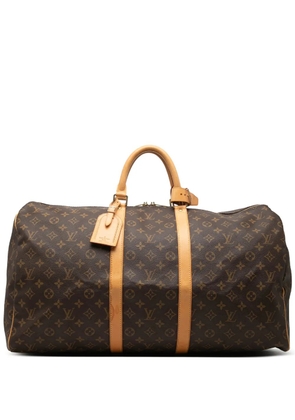 Louis Vuitton Pre-Owned 1997 Monogram Keepall 55 travel bag - Brown