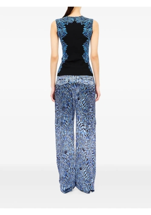 Ulla Johnson Aylin jacquard-knit top - Blue