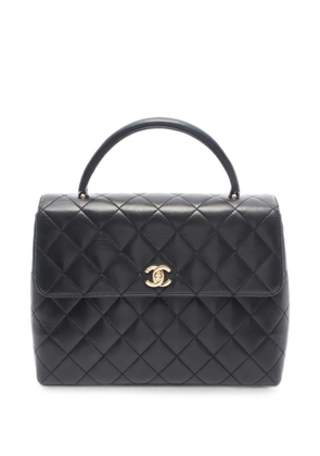 CHANEL Pre-Owned 1997-1999 Matelassé shoulder bag - Black