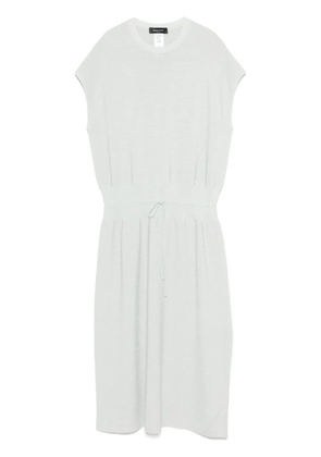 Fabiana Filippi lurex midi dress - Blue