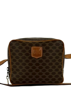 Celine Pre-Owned 2008 Macadam Coated Canvas crossbody bag - Brown