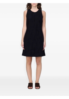 BOSS suede mini dress - Blue