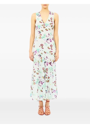 Ulla Johnson Elowen floral-print midi dress - Green