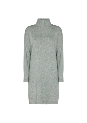 Fabiana Filippi long-sleeves mini dress - Grey