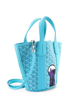 Goyard Pre-Owned Belharra Printed Coated Canvas PM tote bag - Blue