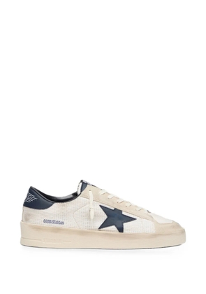 Golden Goose Stardan in beige suede with blue star - Neutrals