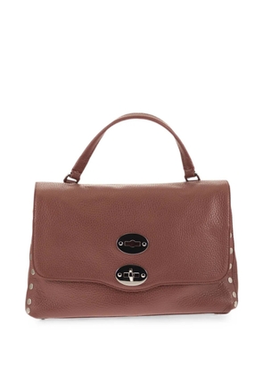 Zanellato Postina Daily Small hammered-leather tote bag