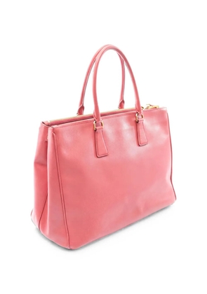 Prada Pre-Owned 2000s large Galleria saffiano leather tote bag - Pink