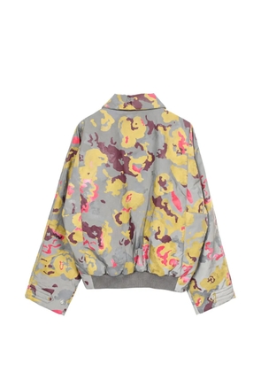 Christian Dior Pre-Owned reflective camouflage jacket - Grey