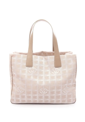CHANEL Pre-Owned 2003-2004 New Travel Line Nylon tote bag - Neutrals