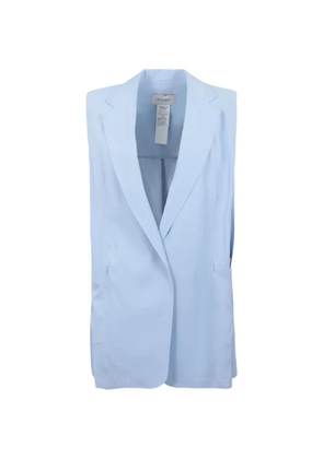 Sportmax sleeveless notched-lapels jacket - Blue