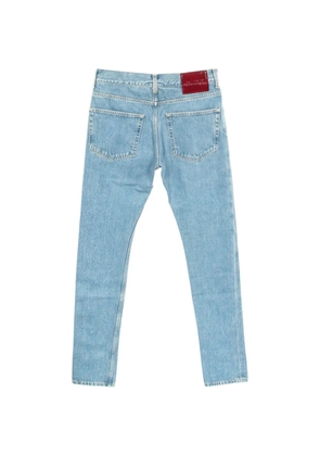 Gucci Pre-Owned 2010s button-fly cotton trousers - Blue