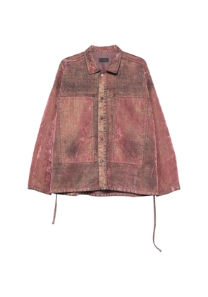 Haikure Legacy drawstring-waistband jacket - Pink