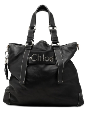 Chloé Pre-Owned 2007 Lambskin Studded Patsy tote bag - Black