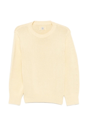 TOTEME crew-neck sweater - Yellow