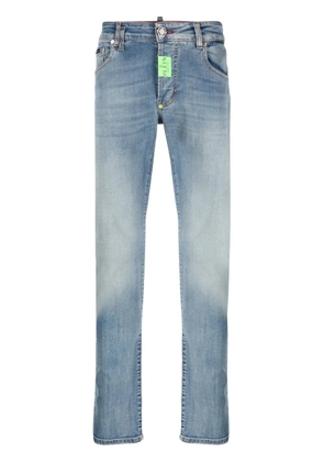 Philipp Plein Hexagon straight leg jeans - Blue