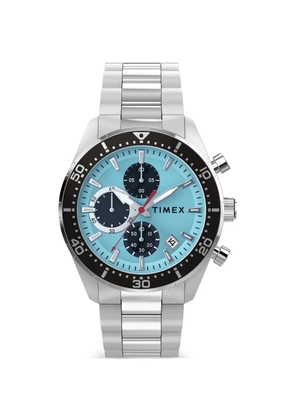 TIMEX Ridgefield chronograph 42mm watch - Blue