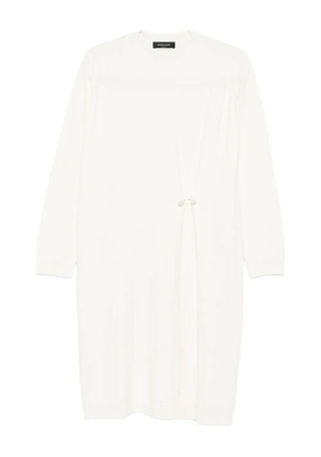 Fabiana Filippi Platinum button-fastening dress - White