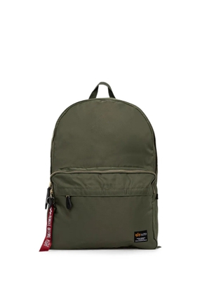 Alpha Industries zip backpack - Green