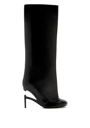 B1ARCHIVE cut-out heel boots - Black