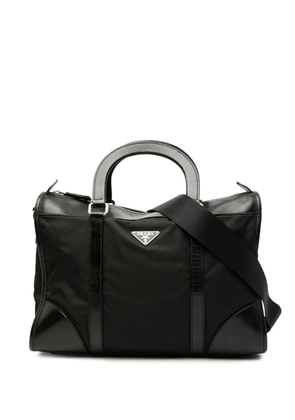 Prada Pre-Owned 2013-2026 Tessuto Top Handle Bag satchel - Black