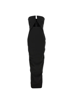 Rick Owens maxi Prong Gown cut-out dress - Black