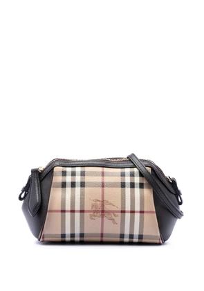 Burberry Pre-Owned 2000-2017 Mini Haymarket Check Coated Canvas Blaze crossbody bag - Neutrals