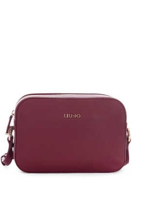 LIU JO medium logo-detail cross body bag - Red