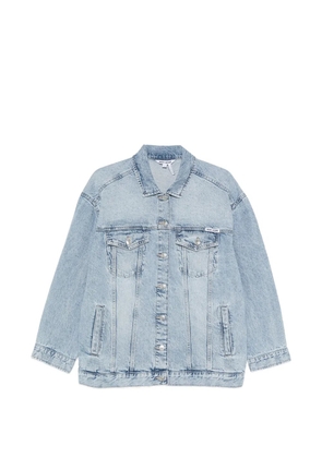 DKNY faded-effect jacket - Blue