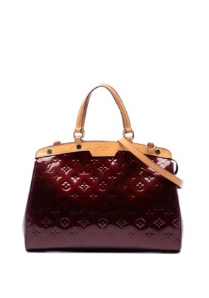 Louis Vuitton Pre-Owned 2013 Monogram Vernis Brea MM satchel - Red