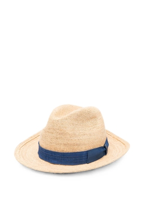 Borsalino Federico straw hat - Neutrals