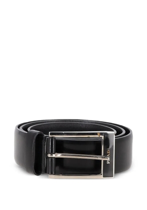 Prada Pre-Owned leather belt - Black