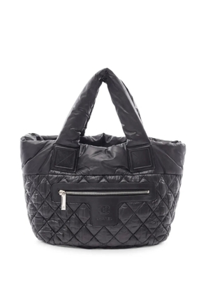CHANEL Pre-Owned Coco Cocoon quilted leather tote bag - Black